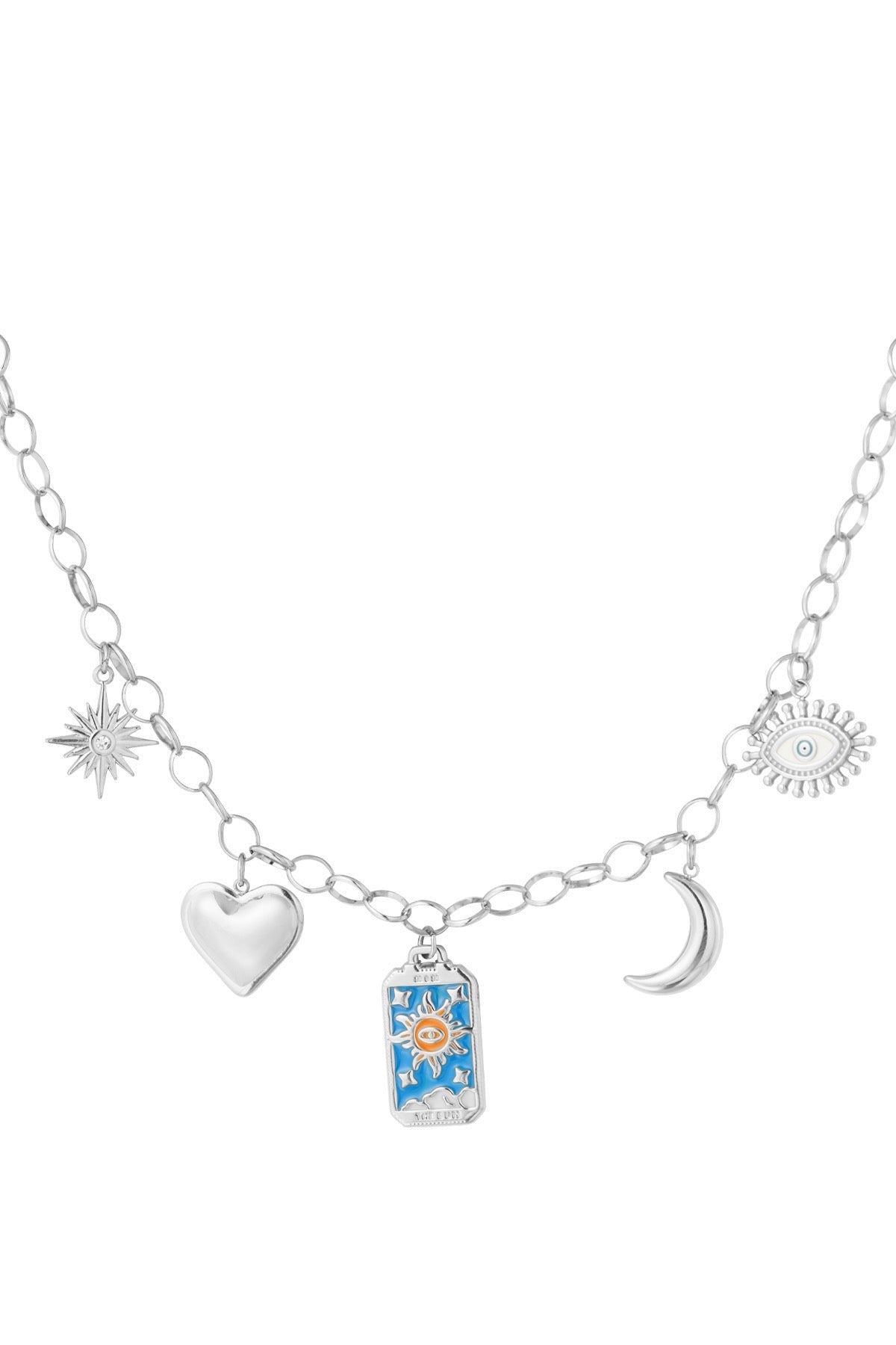 Collares Charms Plateado