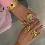 Anillo Wave Gold