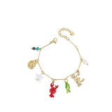 pulsera marina con charms