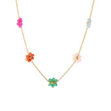 Tropical Flower Necklace