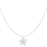 I Love You Card Necklace