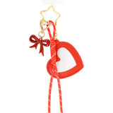 Red Mirror Charm Bag