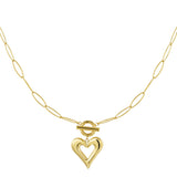 Collar Corazón Grueso
