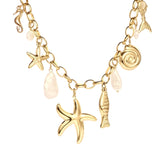 Summer Goddess Charm Necklace