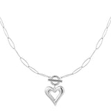 Collar Corazón Grueso