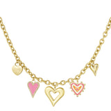 All my Heart Charm Necklace
