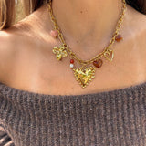 Love Autumn Charm Necklace