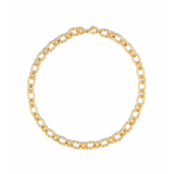 Cadena Collar Rizada