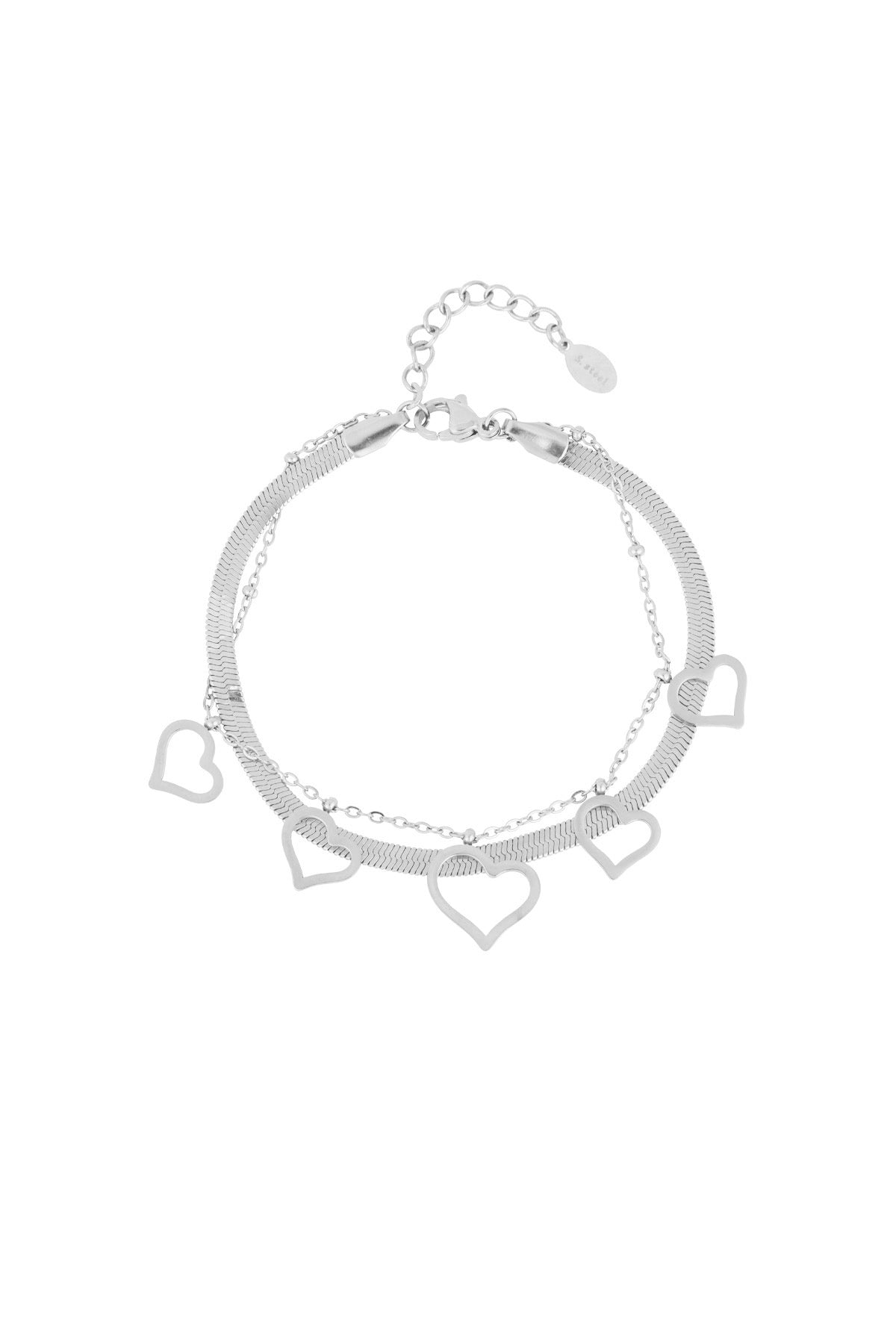 Five Hearts Bracelet