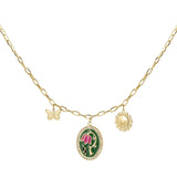 Floor Charm Necklace