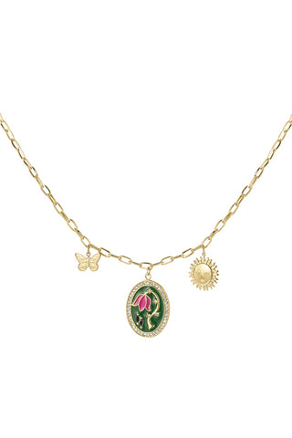 Floor Charm Necklace