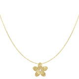 Collar Flor Perla