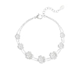 Gold Flowers Bracelet