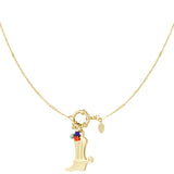 Cowboy Boot Necklace