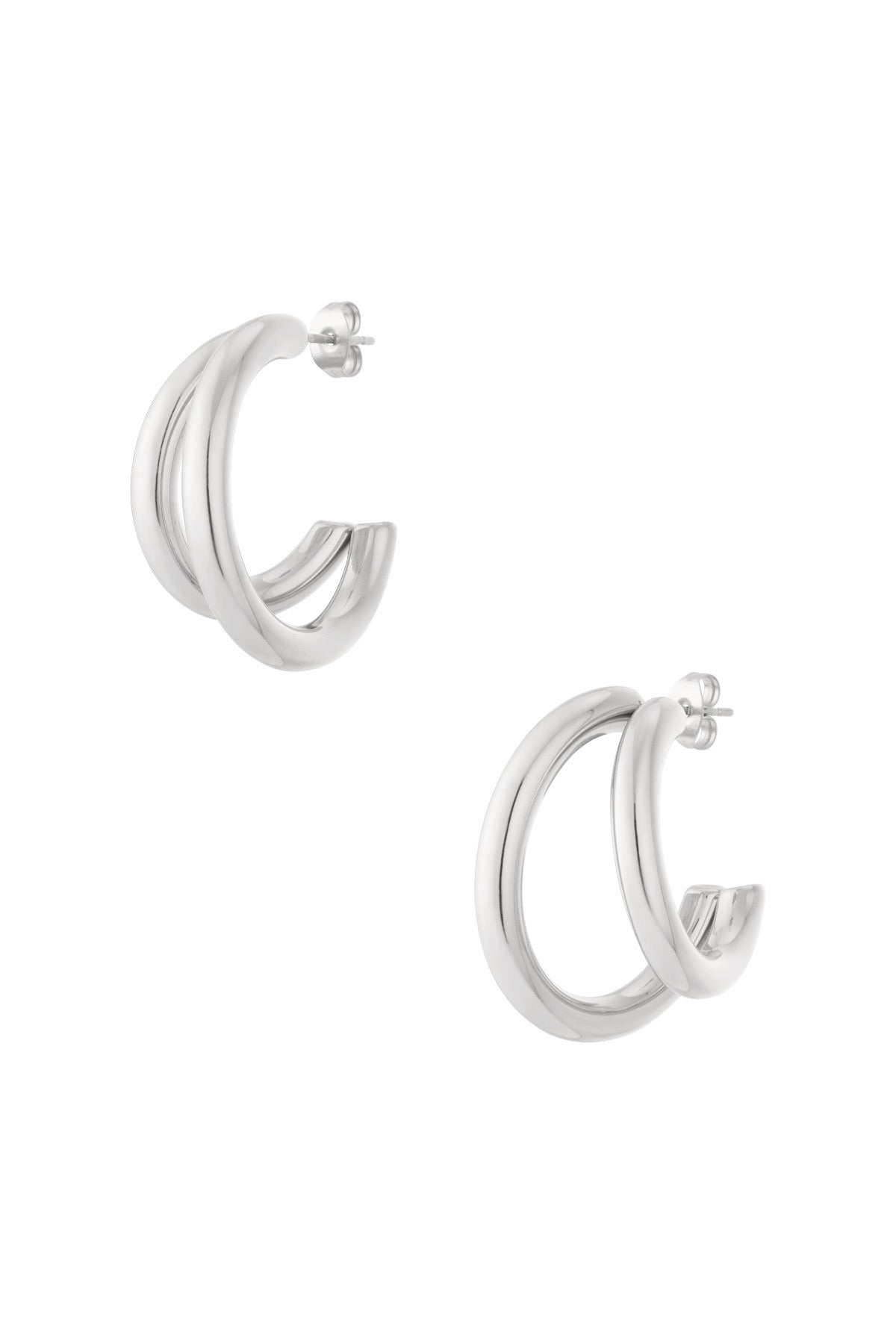 Doble Hoops Earrings