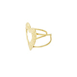 Anillo Texturizado Love