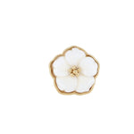 anillo flor hawaiana 