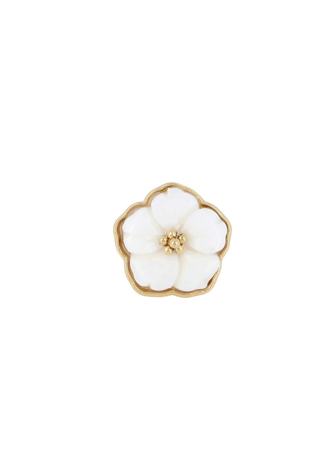 anillo flor hawaiana 