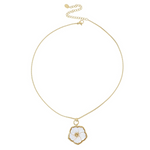 collar flor hawaina