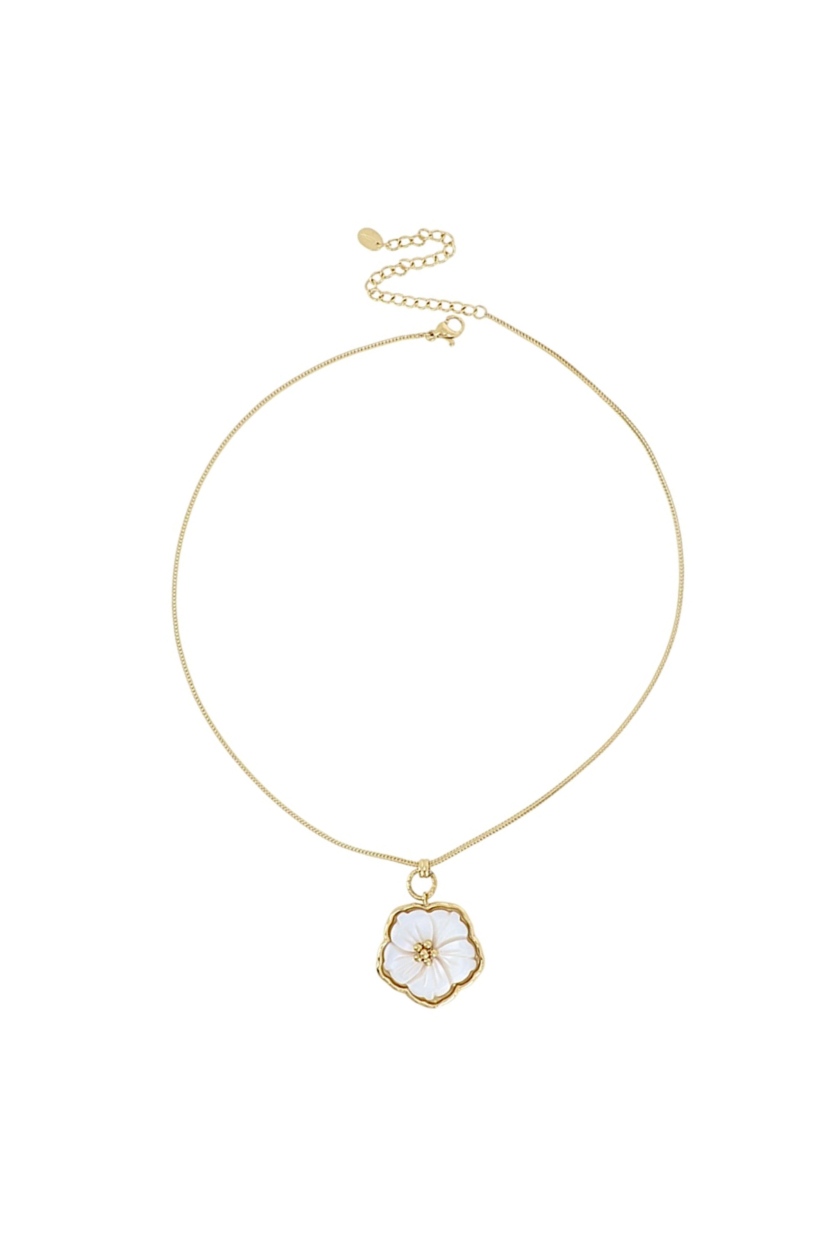 collar flor hawaina