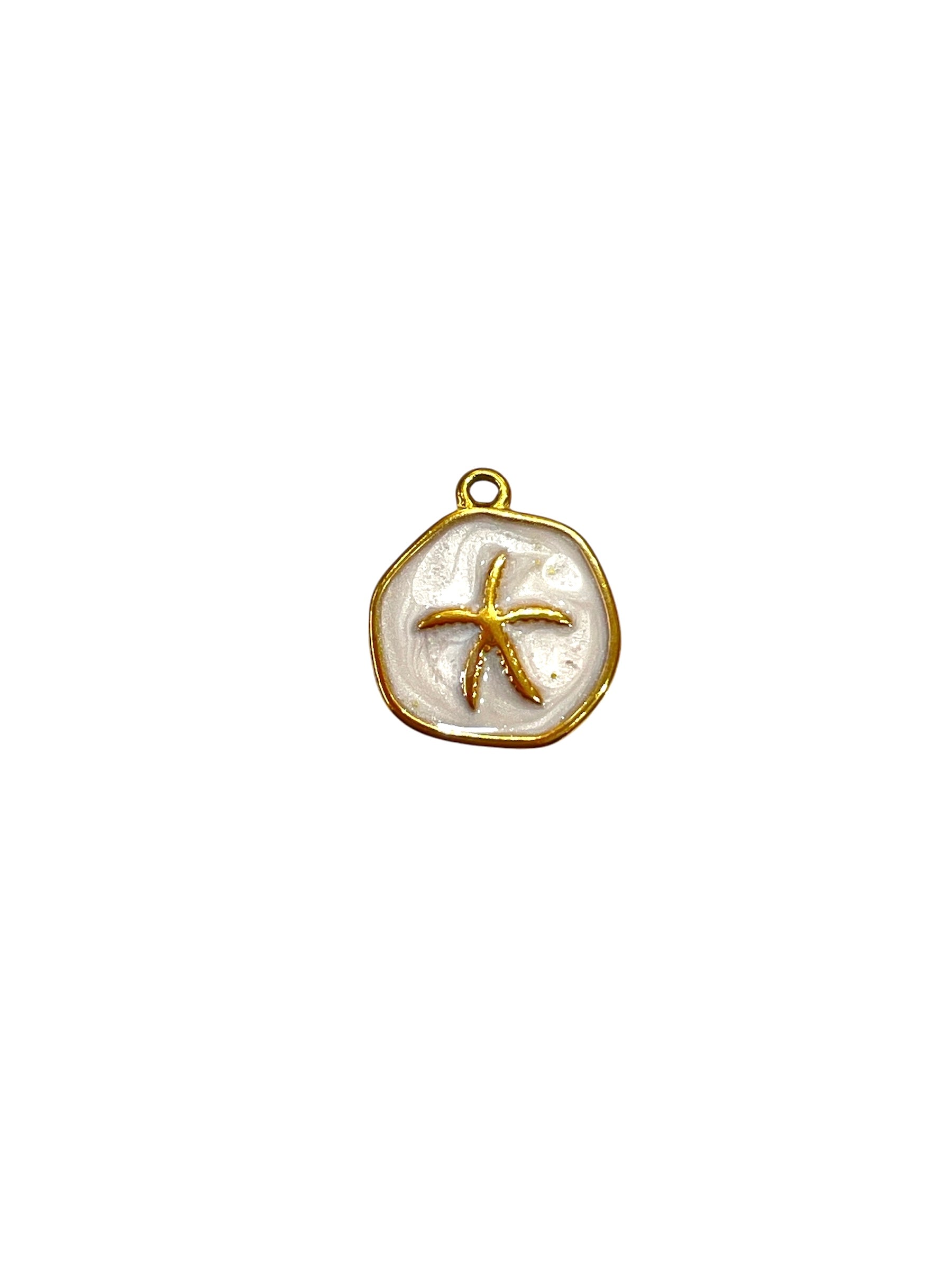 Starfish Enamel Charm