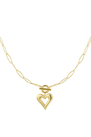 Collar Corazón Grueso