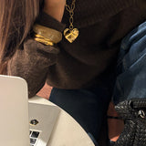 Bold Heart Necklace