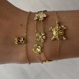 Mini Gold Cherry Bracelet