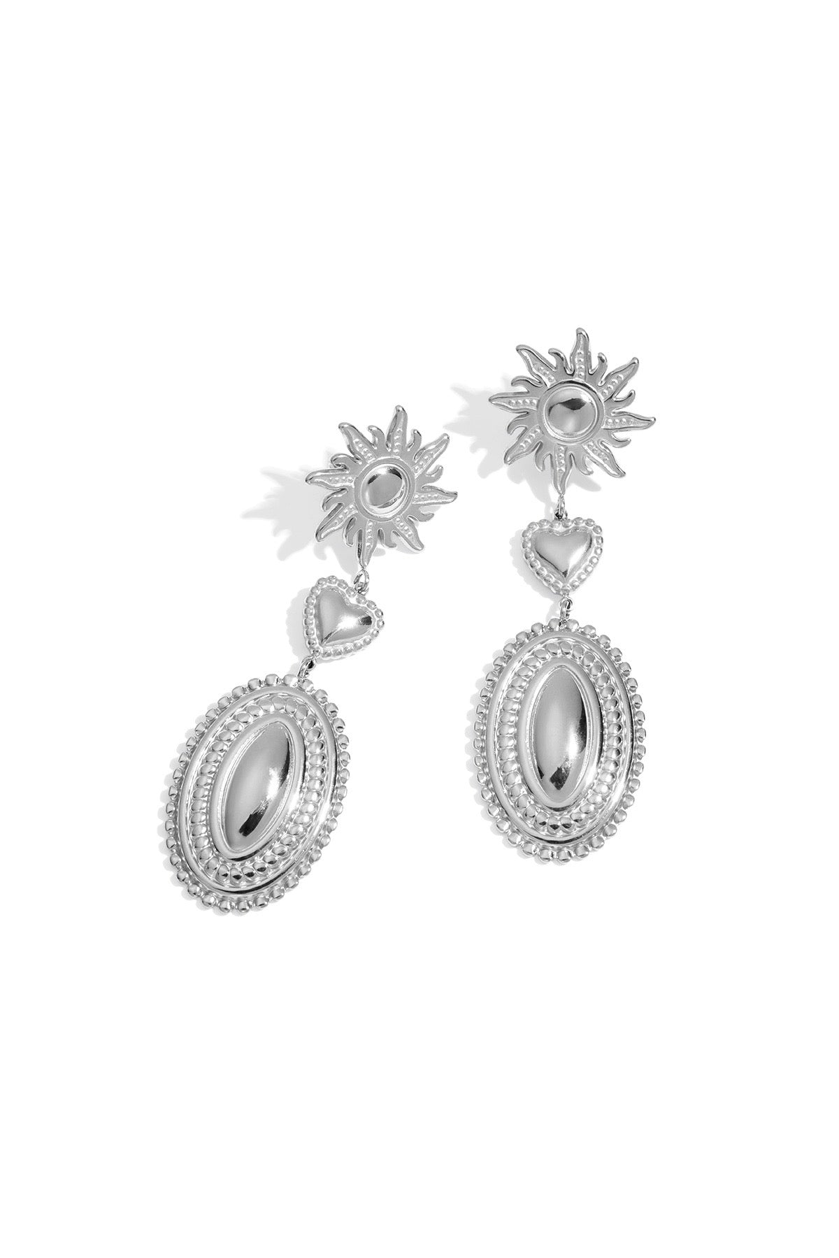 Sunny Heart Earrings