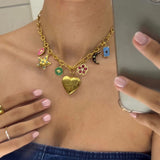 Cadena Collar Rizada