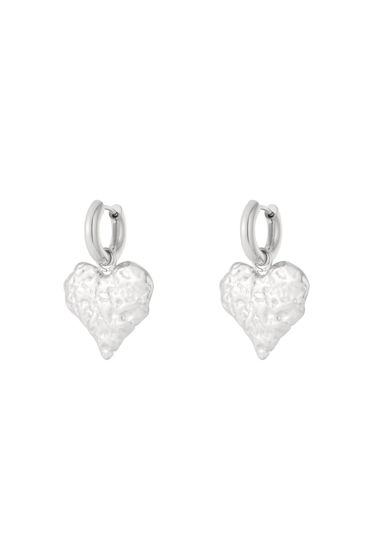 Corazón Textura Earrings